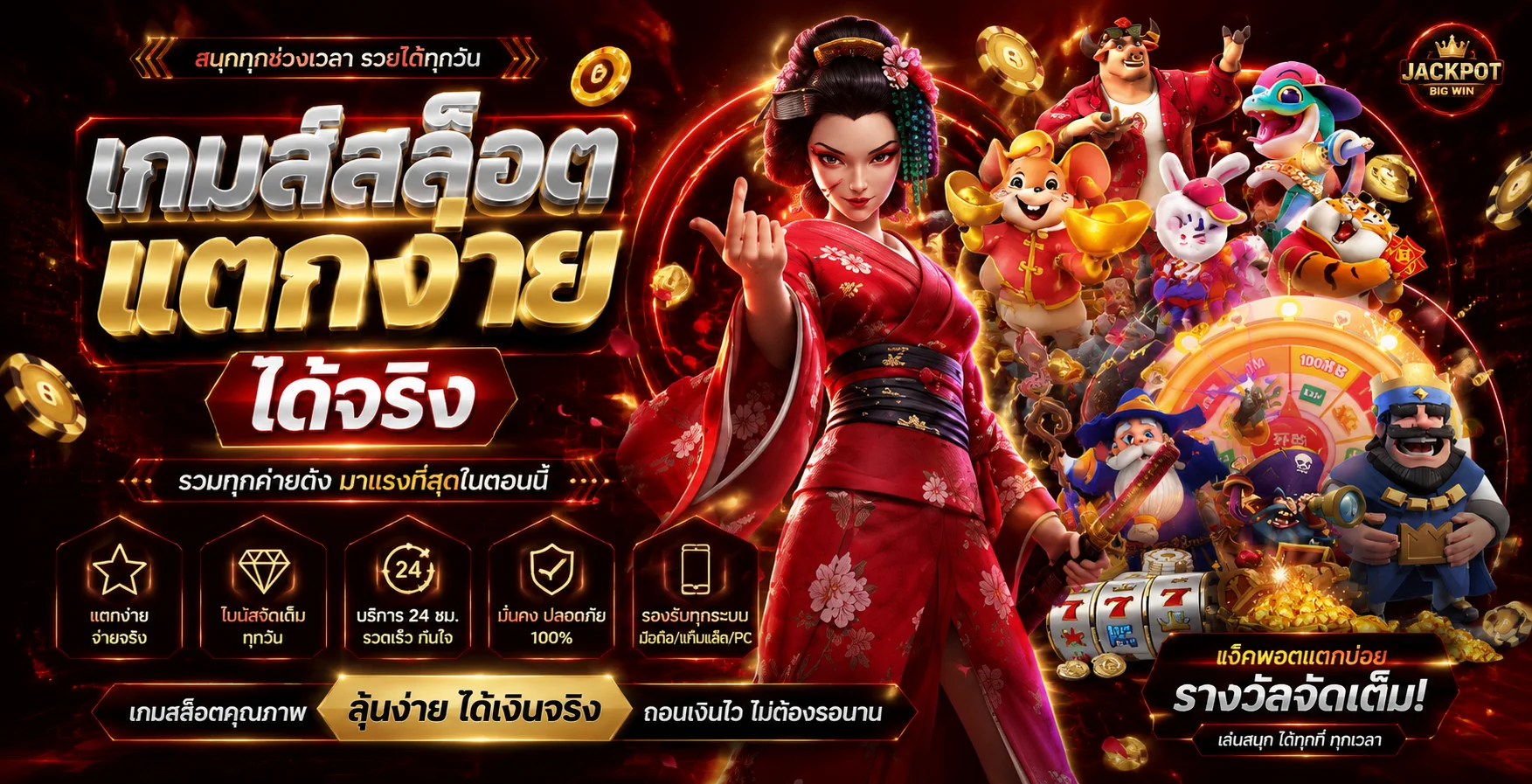 ทดลองเล่นสล็อตฟรี มหาเฮง88 ไม่ต้องสมัคร ไม่ต้องฝาก